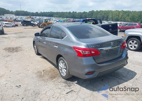 2019 Nissan Sentra Sv из США, поврежденный, VIN 3N1AB7AP1KL626247